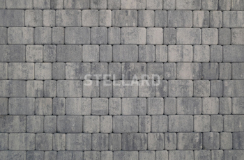 Тротуарная плитка Stellard Старый город Color mix Грей 60
